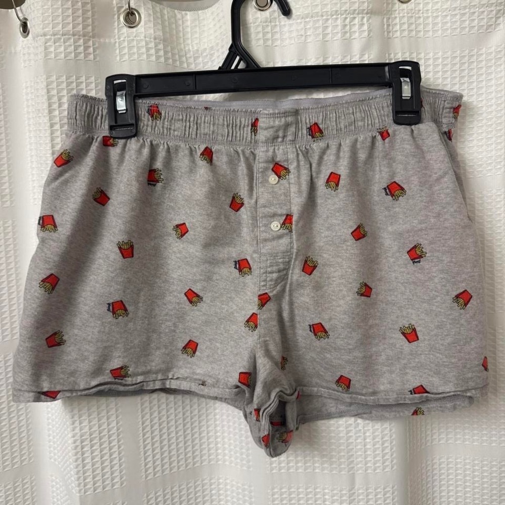 Victoria's Secret pink boxer shorts